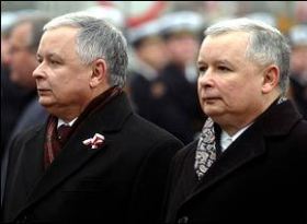 Lech e Jaroslaw Kaczynski